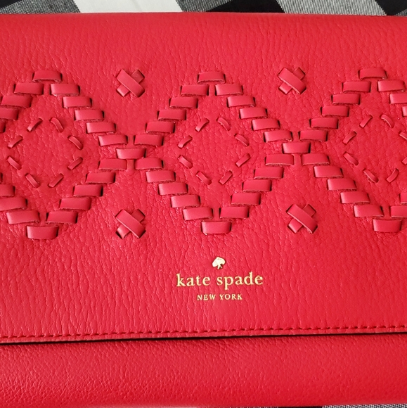 NWOT Kate Spade Red Purse - Picture 2 of 5